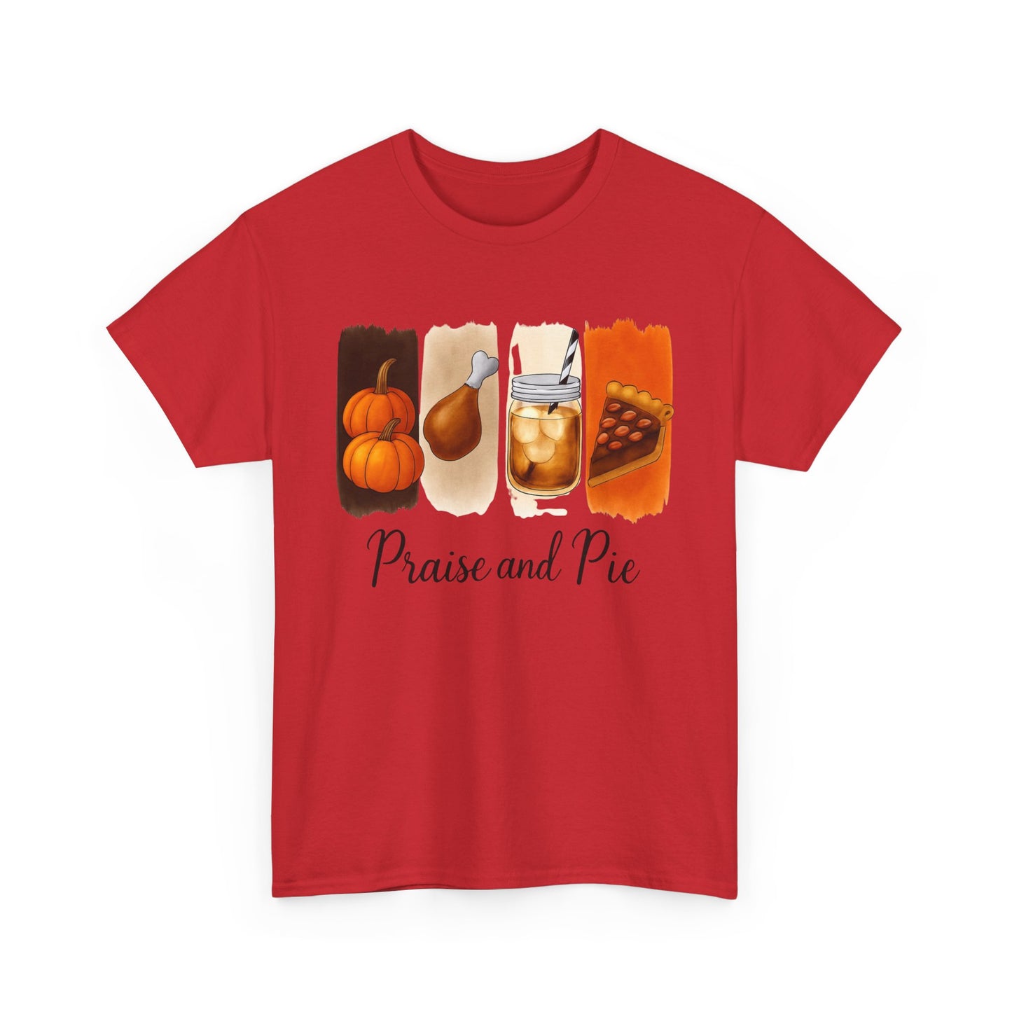 Thanksgiving Vibes Tee, Unisex Heavy Cotton Tee, Fall T-Shirt, Family Gathering Shirt, Seasonal Apparel, Casual Outfit