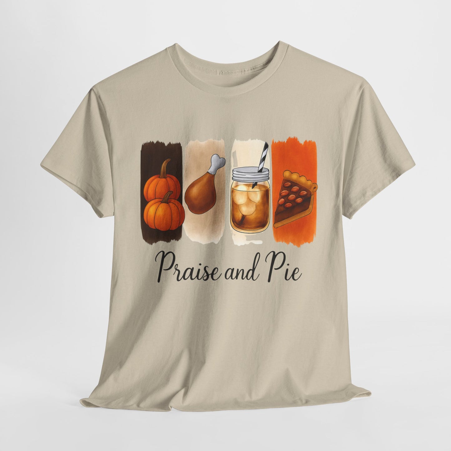 Thanksgiving Vibes Tee, Unisex Heavy Cotton Tee, Fall T-Shirt, Family Gathering Shirt, Seasonal Apparel, Casual Outfit
