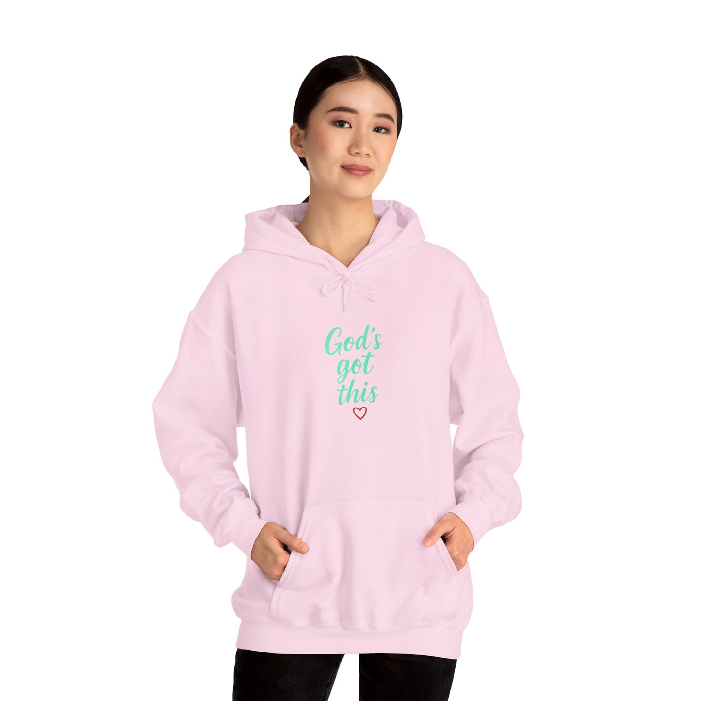 Inspirational Hooded Sweatshirt: God's Got This, Cozy Gift, Faith Apparel, Unisex Casual, Everyday Comfort, Uplifting Wear