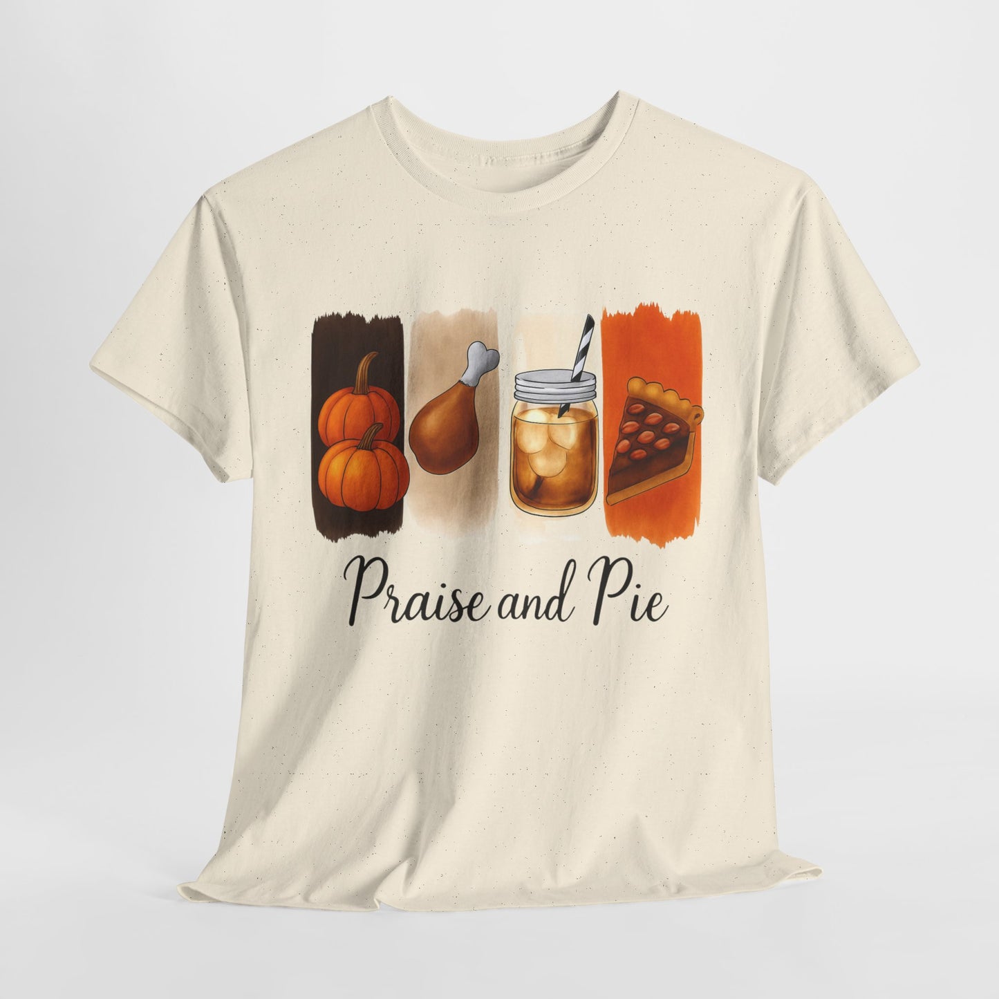 Thanksgiving Vibes Tee, Unisex Heavy Cotton Tee, Fall T-Shirt, Family Gathering Shirt, Seasonal Apparel, Casual Outfit