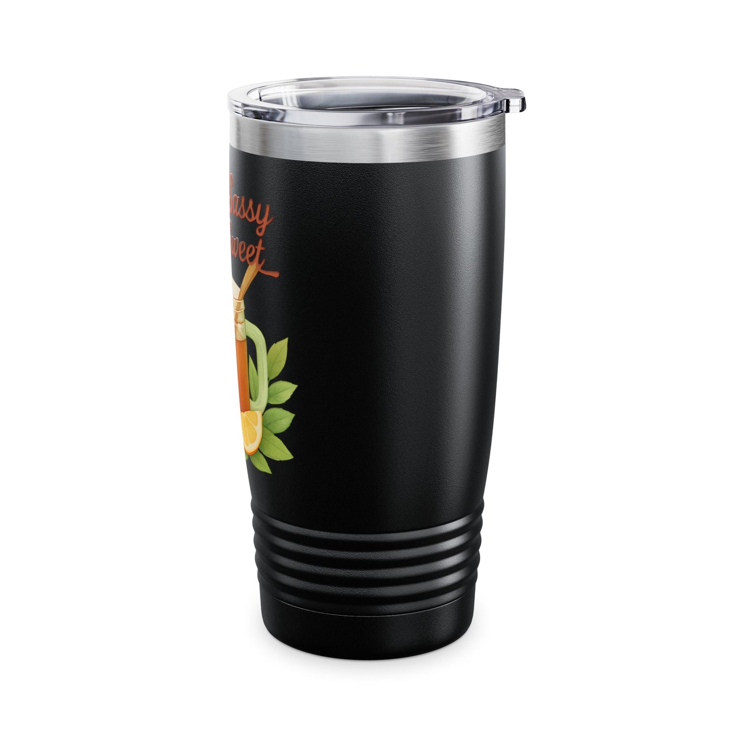 Sassy Sweet Tumbler | 20oz Insulated Travel Mug, Gifts for Tea Lovers, Fun Kitchenware, Quirky Drinkware, Summer Essentials