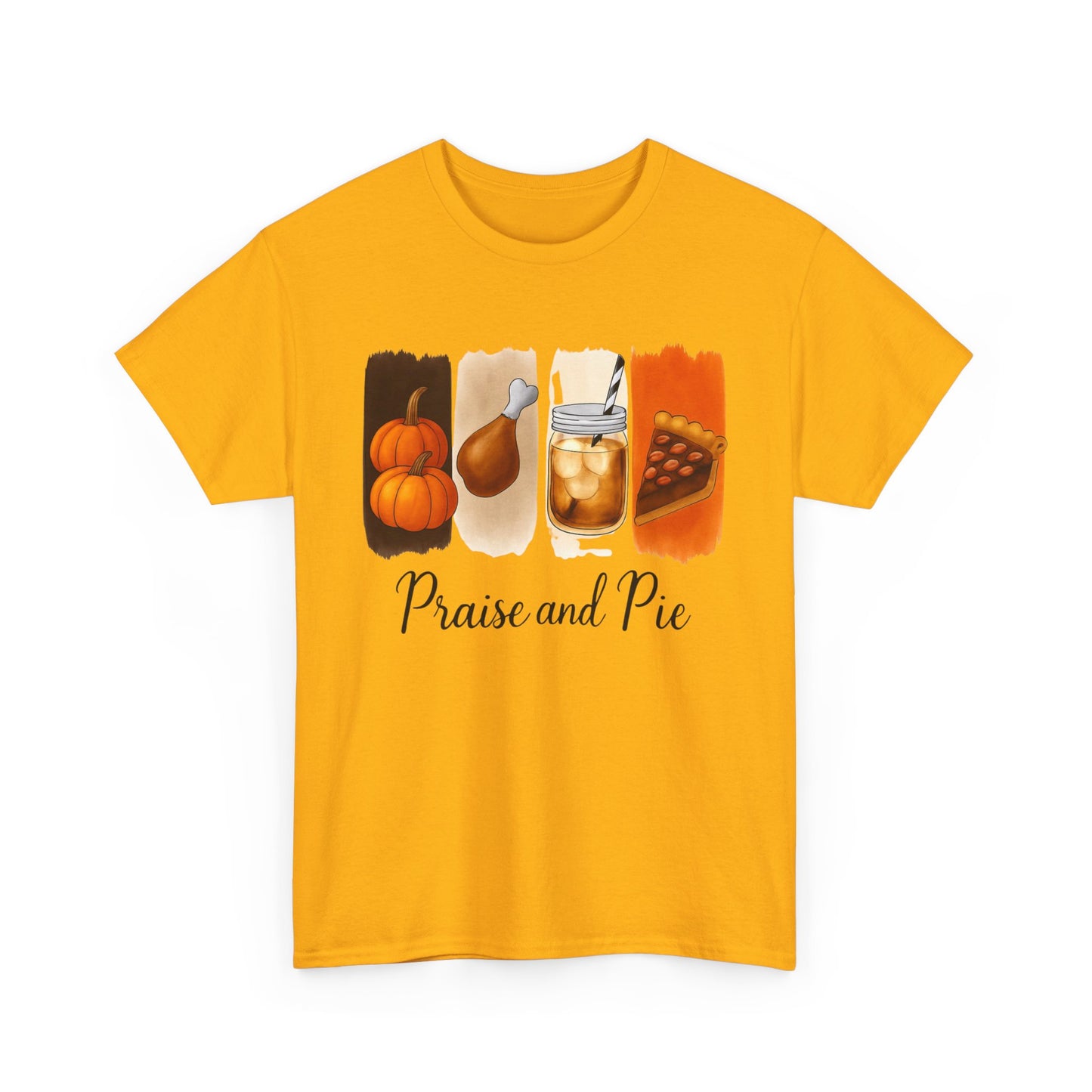Thanksgiving Vibes Tee, Unisex Heavy Cotton Tee, Fall T-Shirt, Family Gathering Shirt, Seasonal Apparel, Casual Outfit