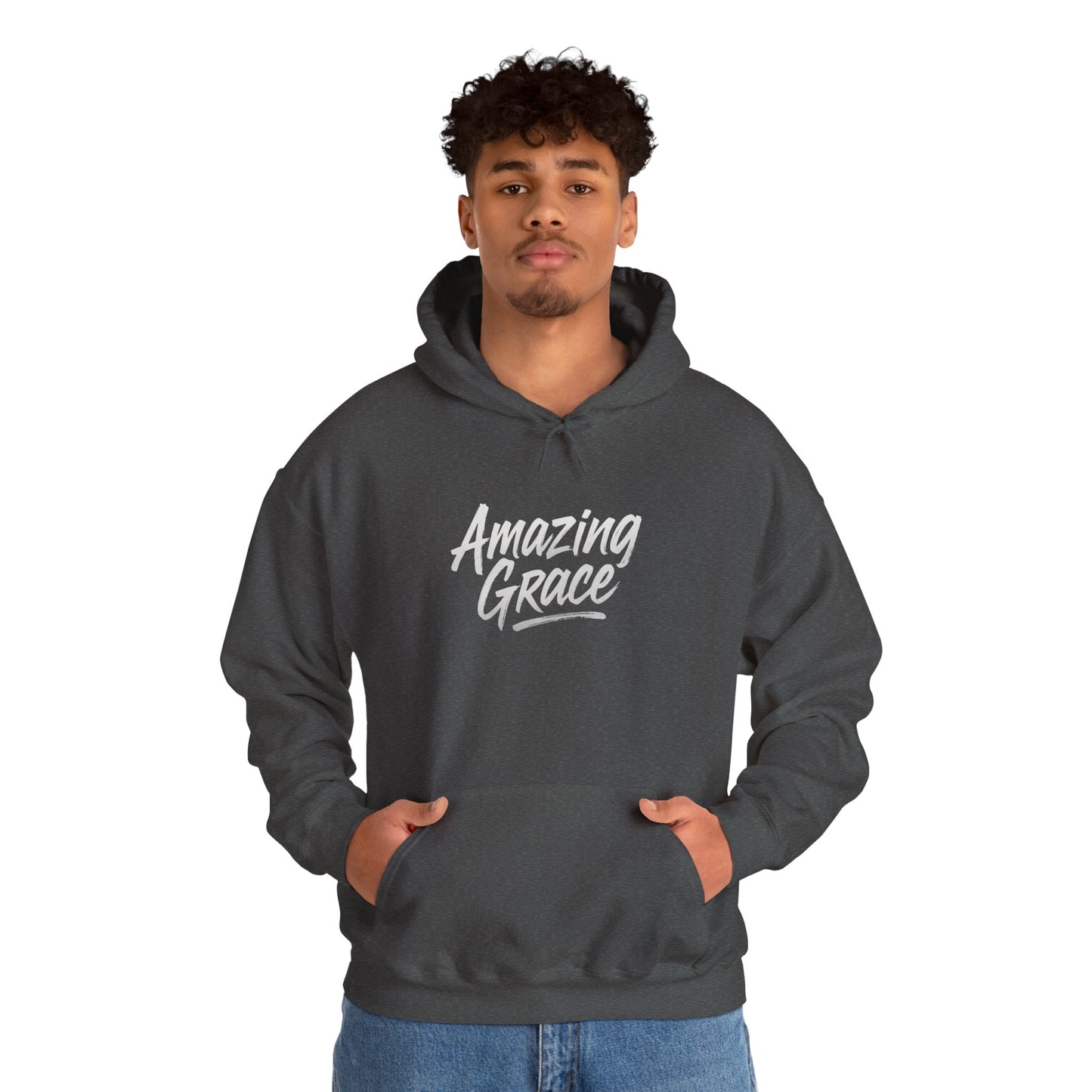 Amazing Grace Hoodie, Inspirational Sweatshirt, Faith-Based Apparel, Cozy Gift for Her, Unisex Spiritual Hoodie