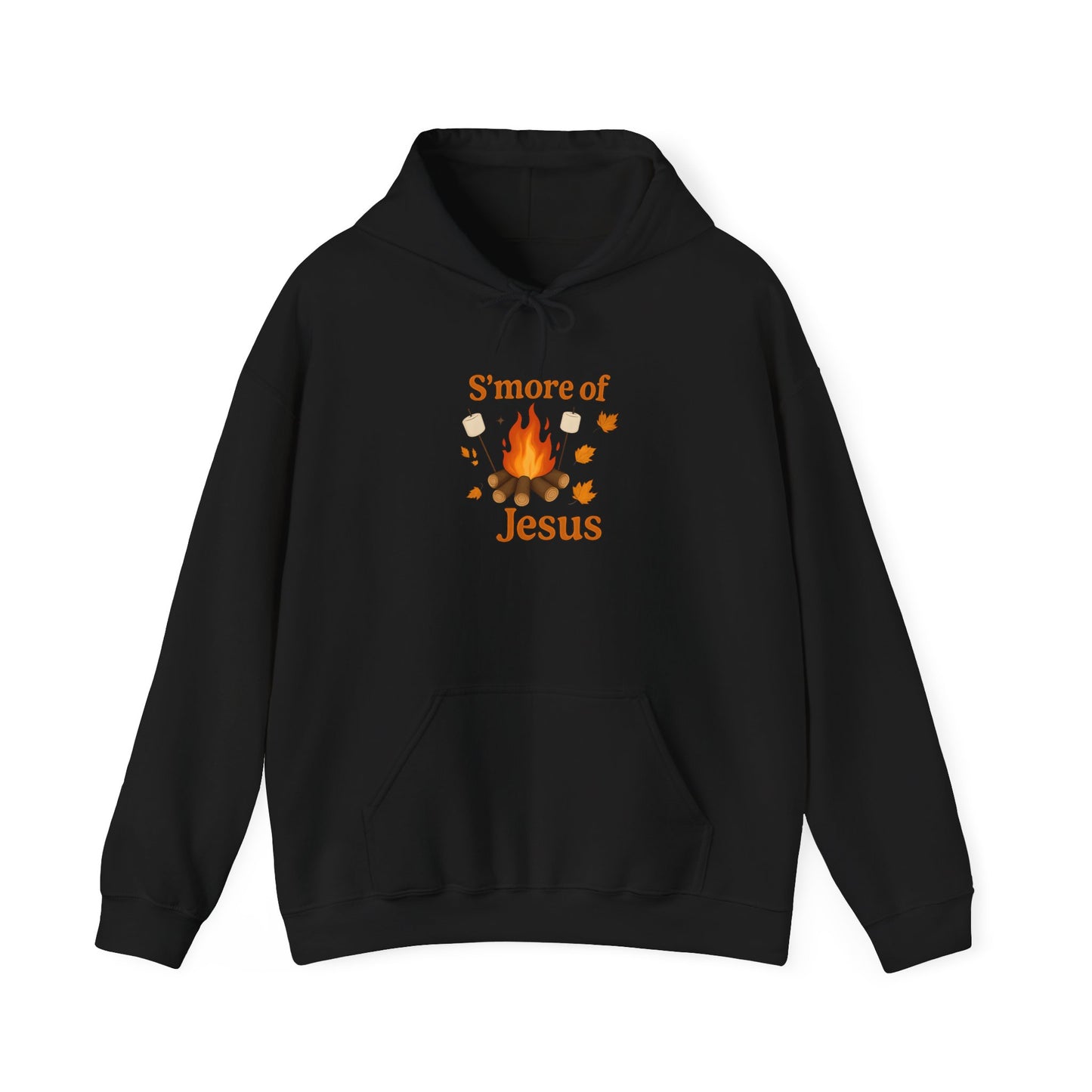 Cozy Christian Hoodie, S'more of Jesus Sweatshirt, Perfect for Bonfires, Faith-Based Gift, Unisex Comfort Apparel