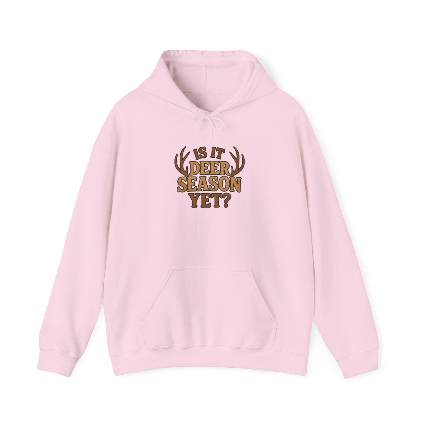 Deer Season Hooded Sweatshirt - Cozy Apparel for Hunters, Great for Fall Adventures, Camping, or Casual Outings, Gift for Outdoorsy Friends