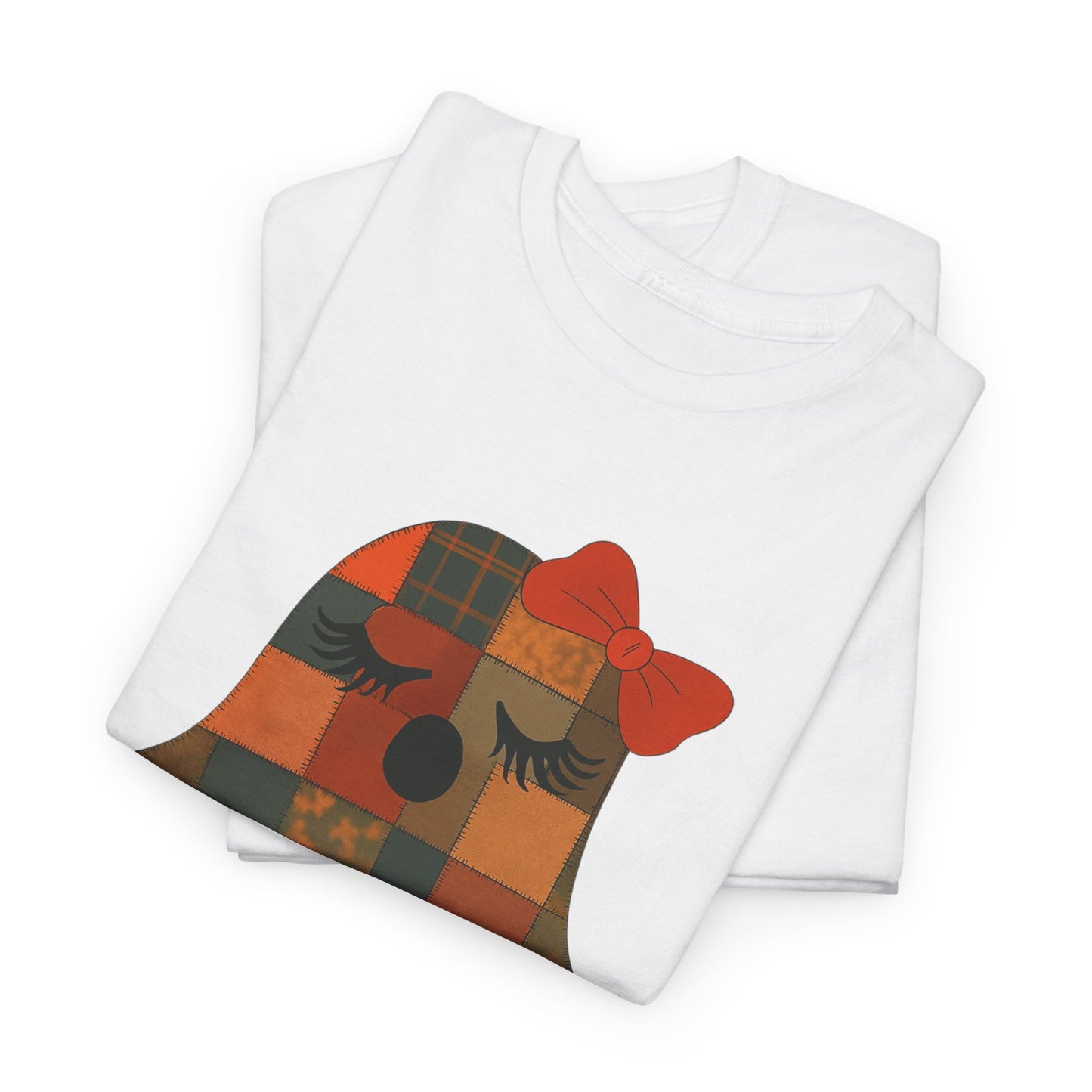 Hey Boo Halloween Tee, Unisex Cotton Shirt for Ghost Lovers, Spooky Apparel, Cute Halloween Gift, Trick or Treat Shirt