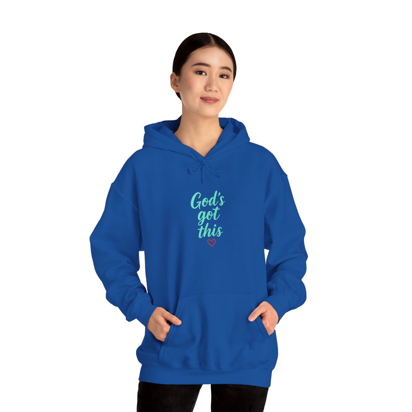Inspirational Hooded Sweatshirt: God's Got This, Cozy Gift, Faith Apparel, Unisex Casual, Everyday Comfort, Uplifting Wear