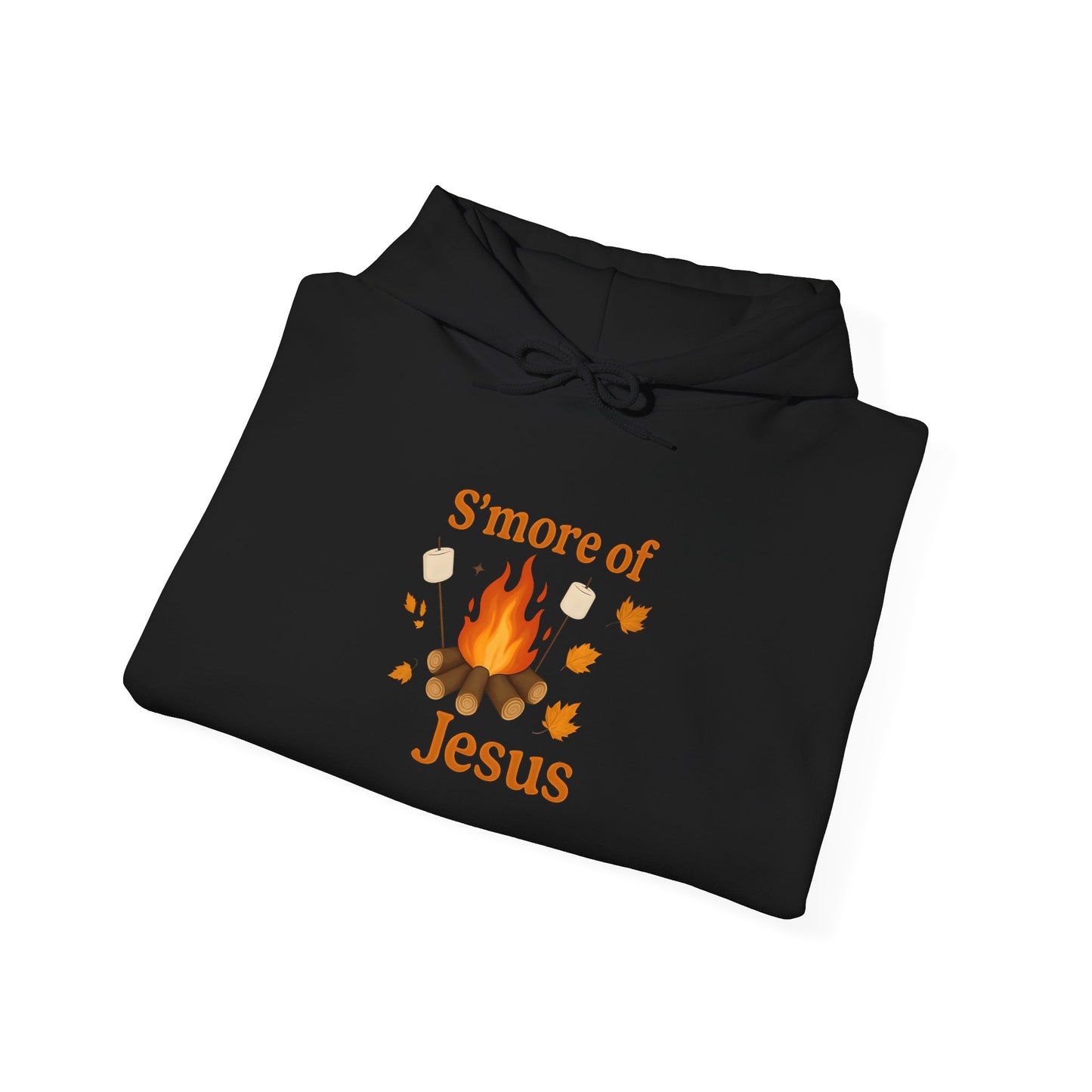 Cozy Christian Hoodie, S'more of Jesus Sweatshirt, Perfect for Bonfires, Faith-Based Gift, Unisex Comfort Apparel
