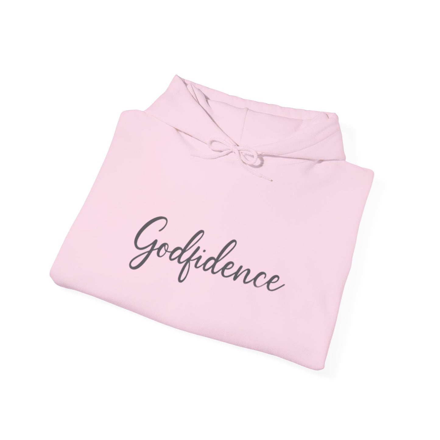 Godfidence Sweatshirt, Cozy Unisex Hoodie, Inspirational Layering Piece, Perfect Gift for Friends, Casual Fashionwear