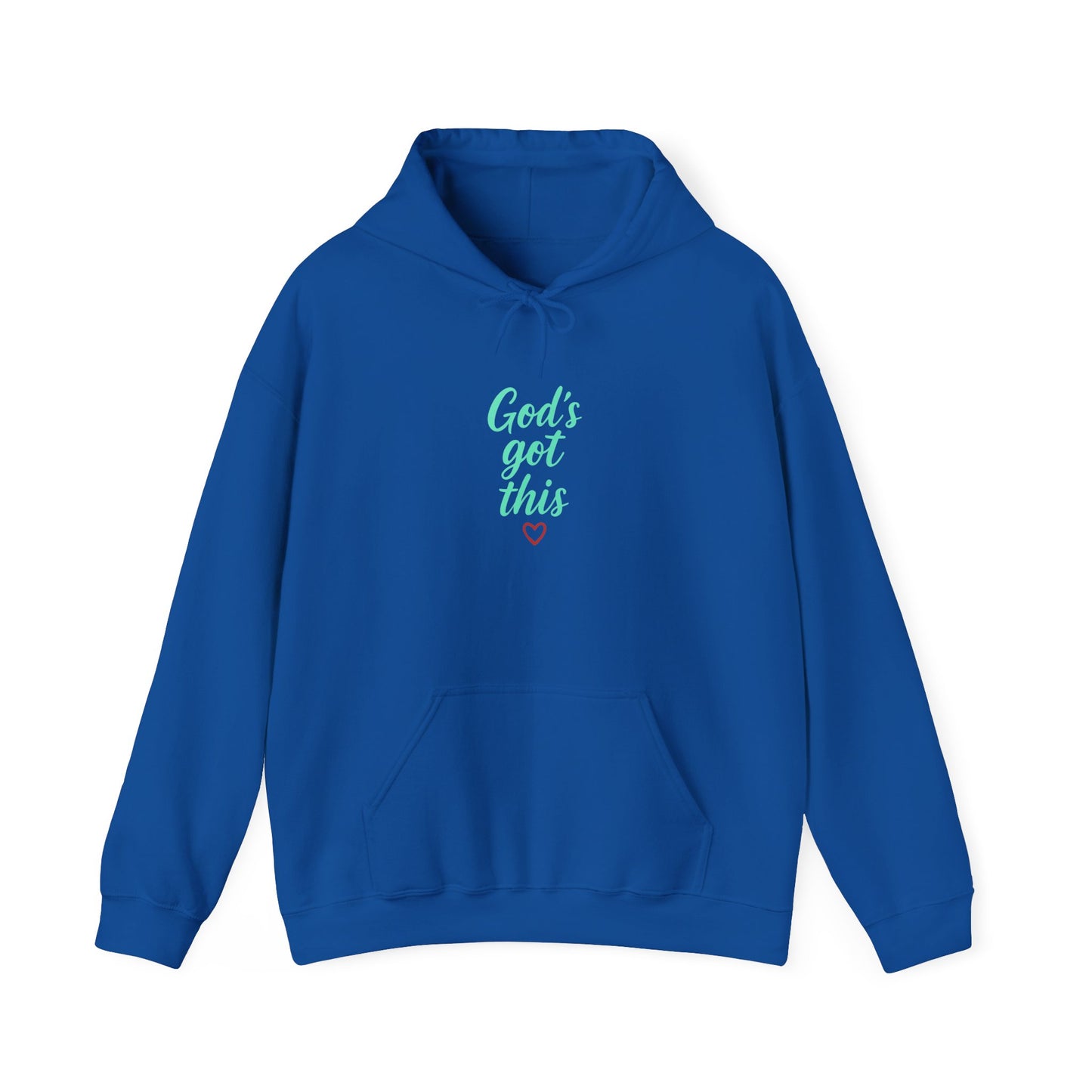 Inspirational Hooded Sweatshirt: God's Got This, Cozy Gift, Faith Apparel, Unisex Casual, Everyday Comfort, Uplifting Wear