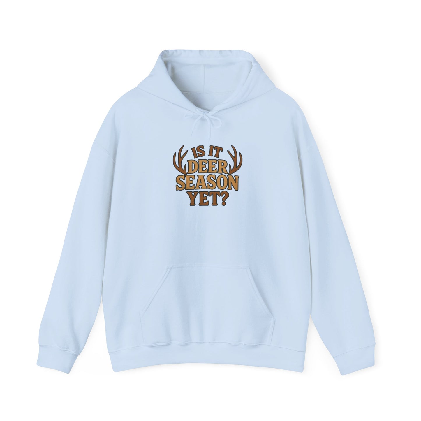 Deer Season Hooded Sweatshirt - Cozy Apparel for Hunters, Great for Fall Adventures, Camping, or Casual Outings, Gift for Outdoorsy Friends