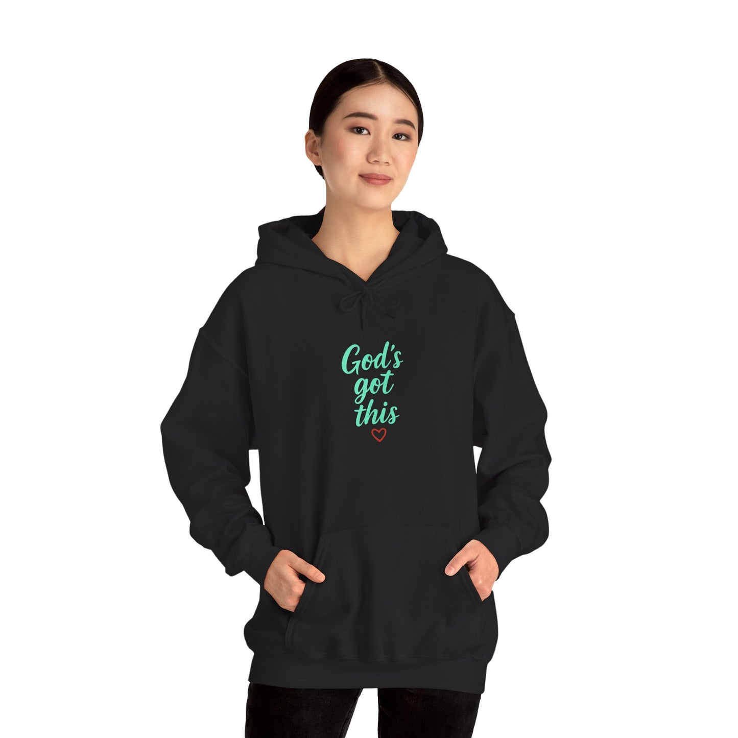 Inspirational Hooded Sweatshirt: God's Got This, Cozy Gift, Faith Apparel, Unisex Casual, Everyday Comfort, Uplifting Wear