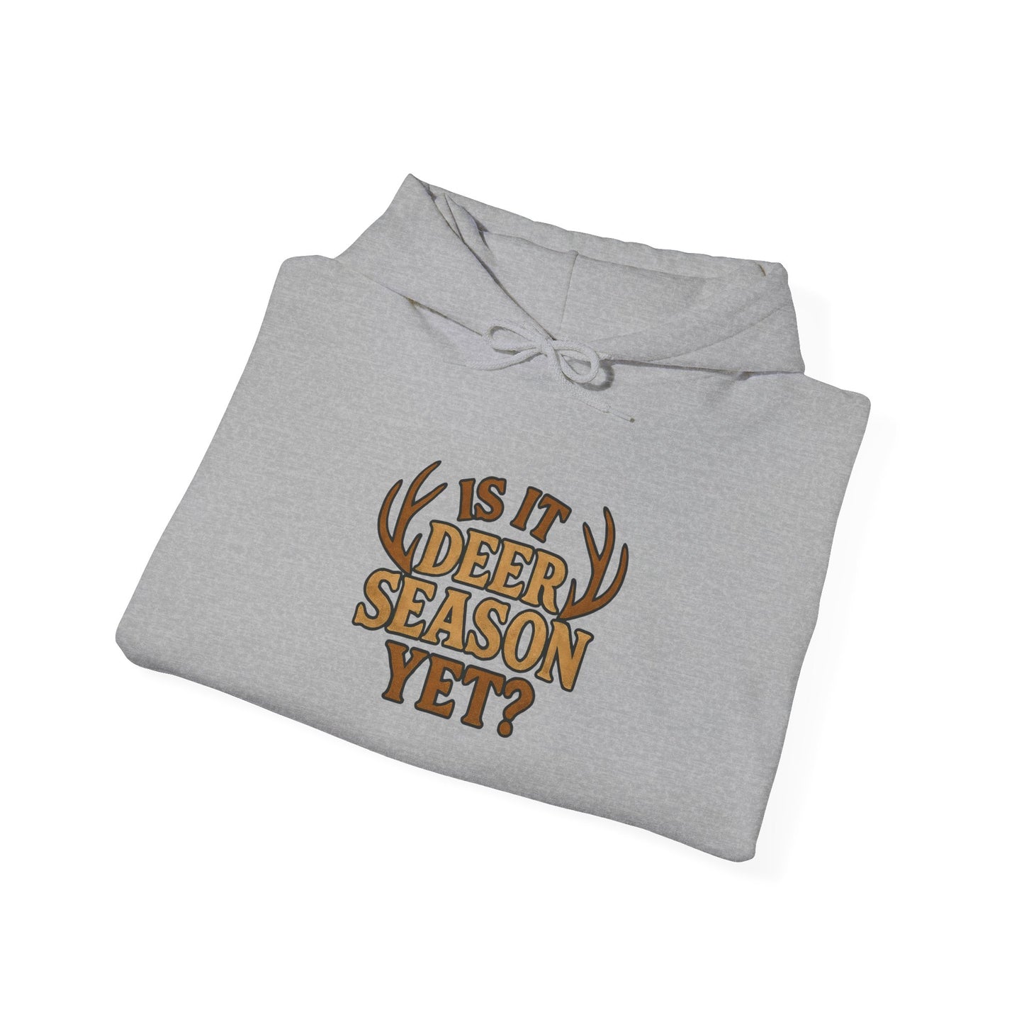 Deer Season Hooded Sweatshirt - Cozy Apparel for Hunters, Great for Fall Adventures, Camping, or Casual Outings, Gift for Outdoorsy Friends
