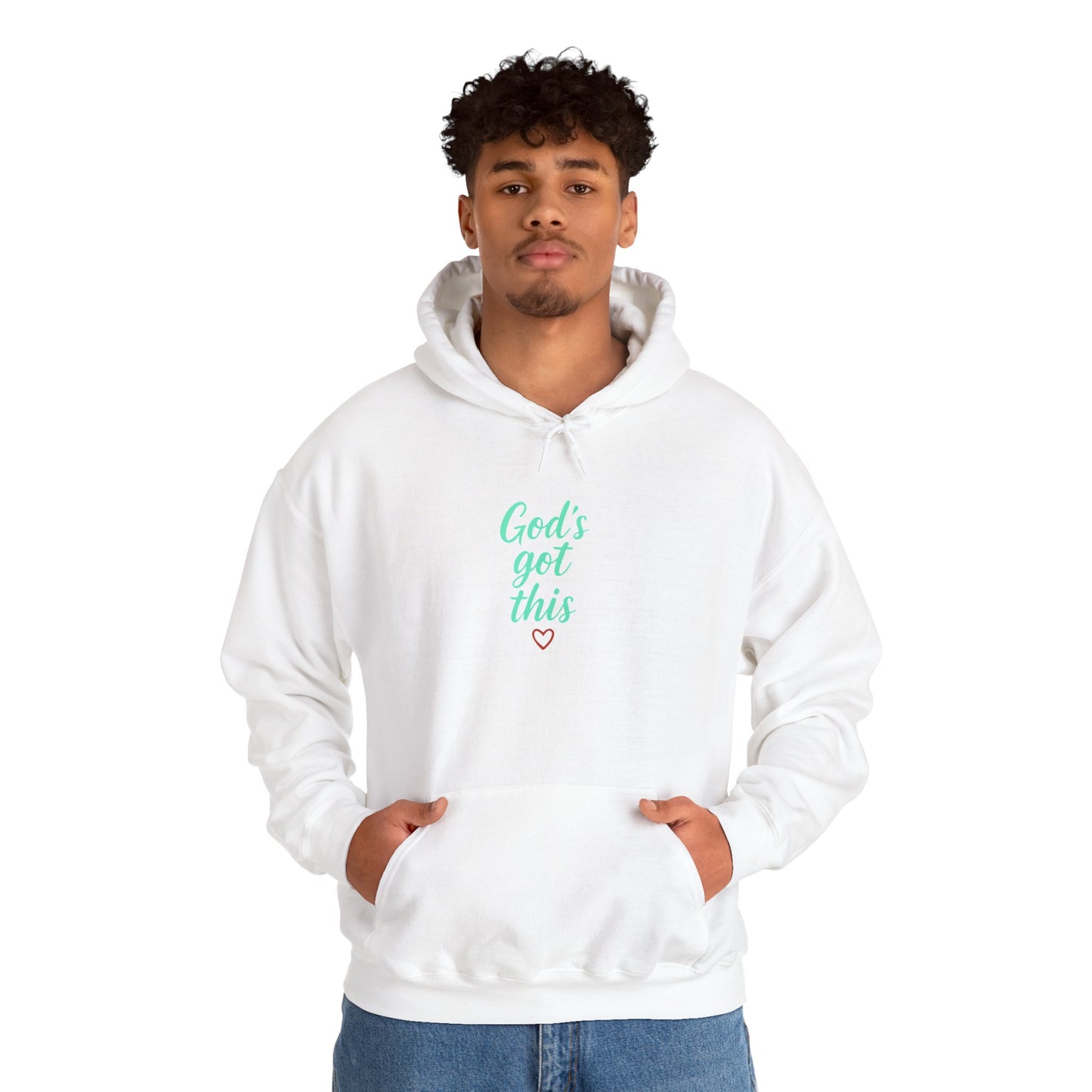 Inspirational Hooded Sweatshirt: God's Got This, Cozy Gift, Faith Apparel, Unisex Casual, Everyday Comfort, Uplifting Wear