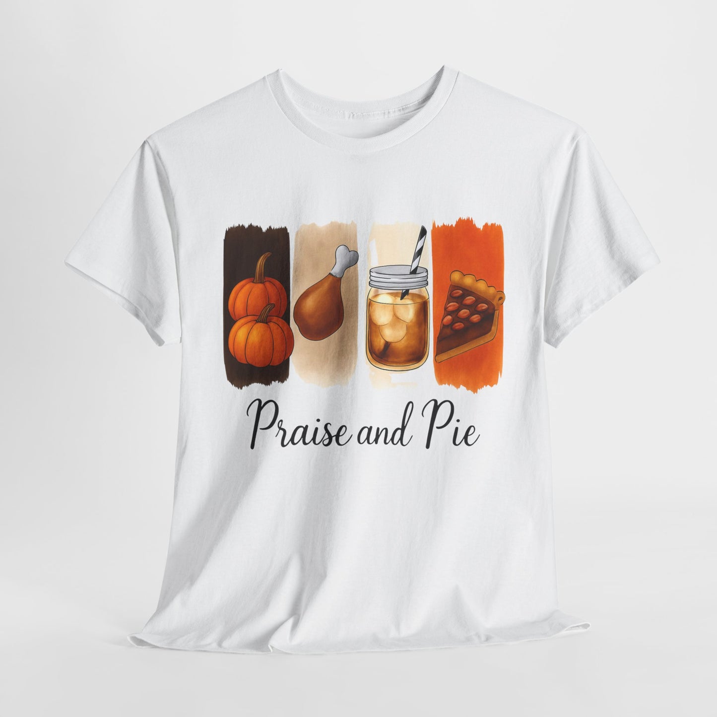 Thanksgiving Vibes Tee, Unisex Heavy Cotton Tee, Fall T-Shirt, Family Gathering Shirt, Seasonal Apparel, Casual Outfit