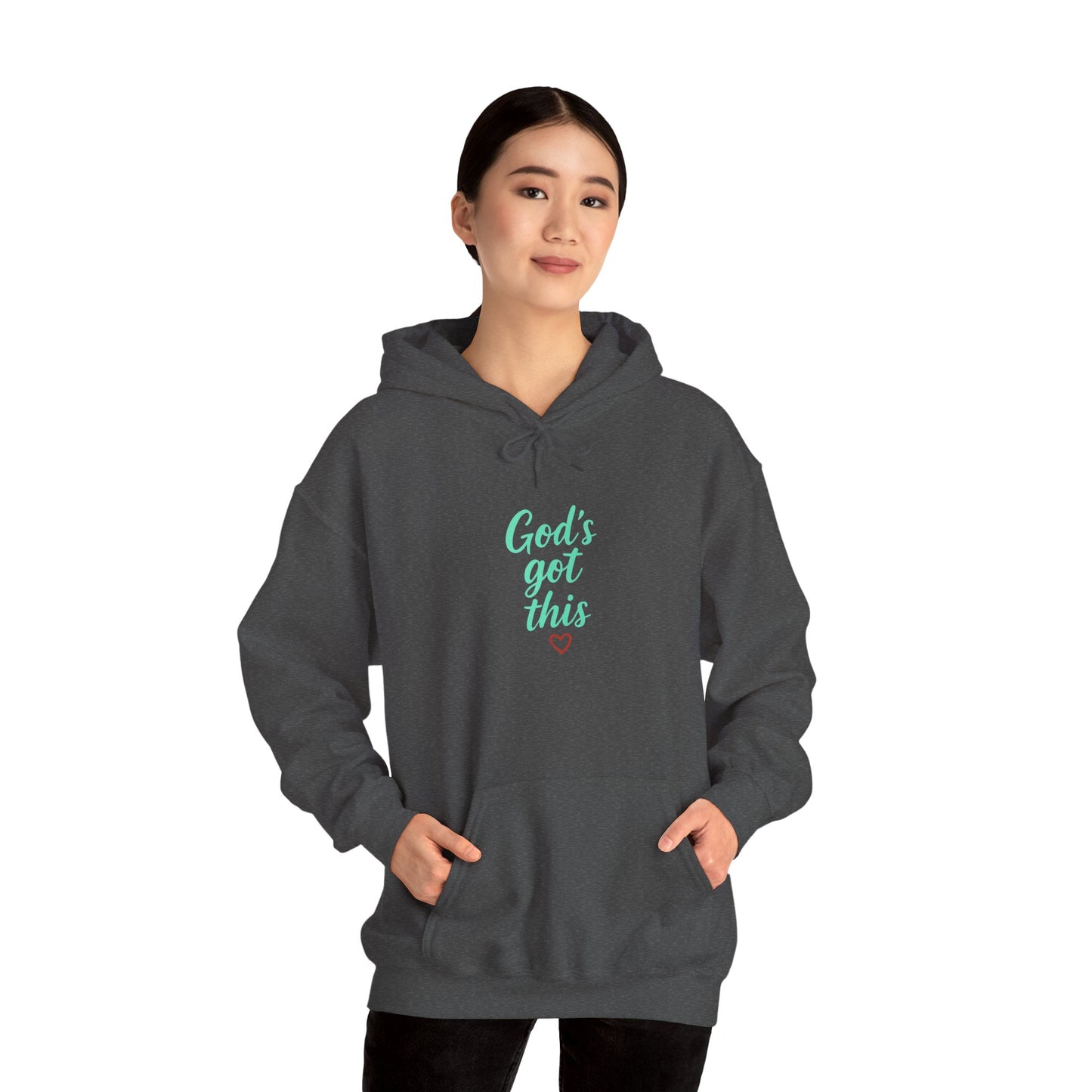 Inspirational Hooded Sweatshirt: God's Got This, Cozy Gift, Faith Apparel, Unisex Casual, Everyday Comfort, Uplifting Wear