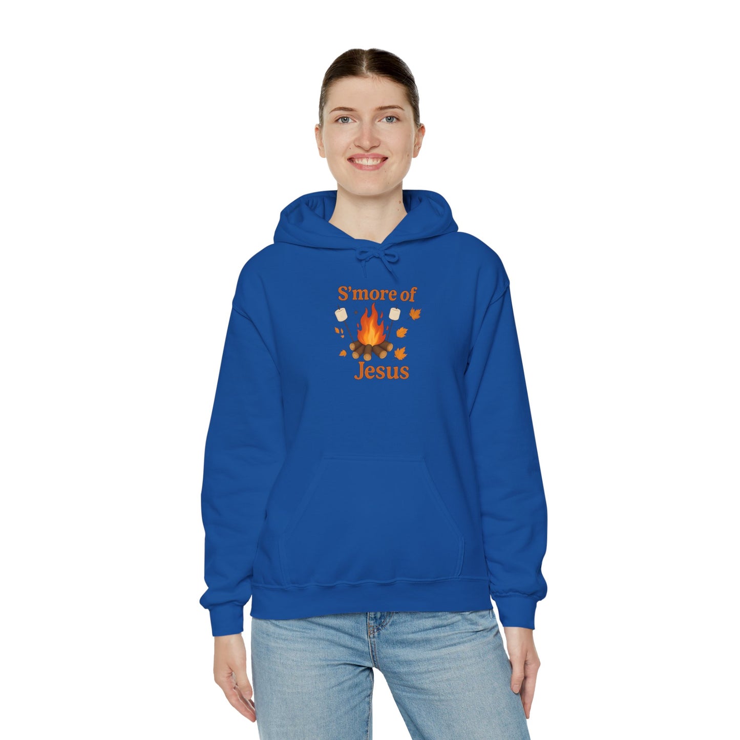 Cozy Christian Hoodie, S'more of Jesus Sweatshirt, Perfect for Bonfires, Faith-Based Gift, Unisex Comfort Apparel