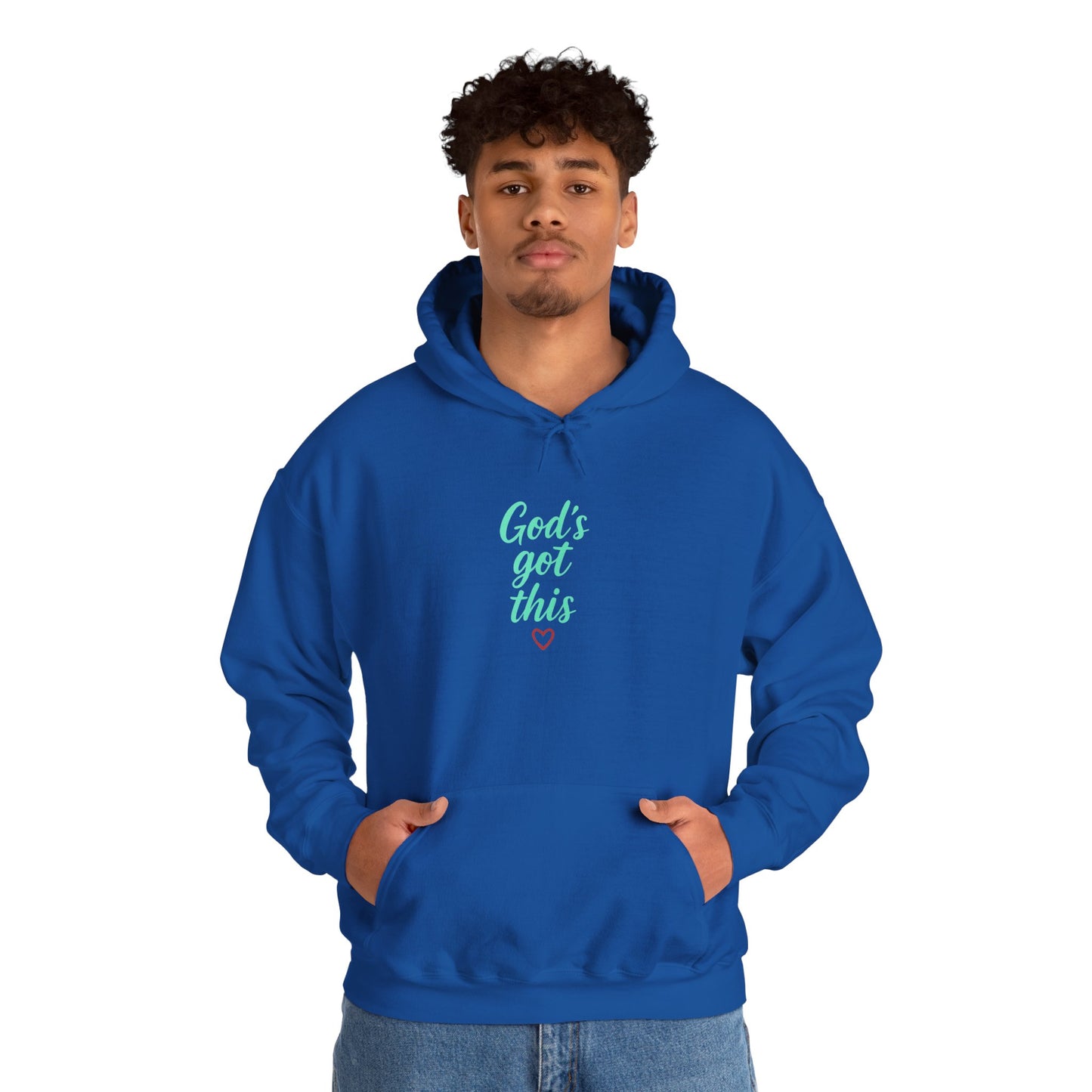 Inspirational Hooded Sweatshirt: God's Got This, Cozy Gift, Faith Apparel, Unisex Casual, Everyday Comfort, Uplifting Wear