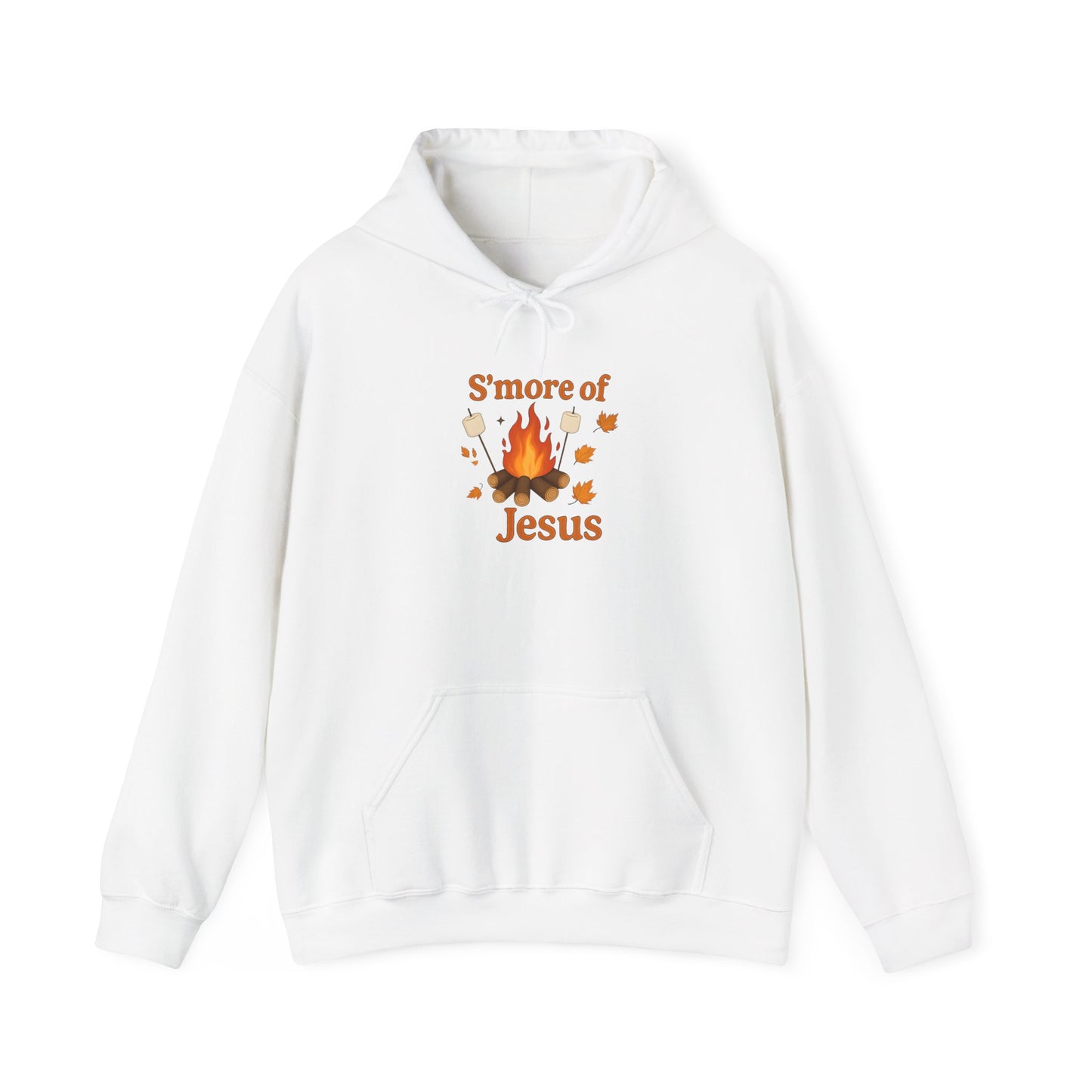 Cozy Christian Hoodie, S'more of Jesus Sweatshirt, Perfect for Bonfires, Faith-Based Gift, Unisex Comfort Apparel