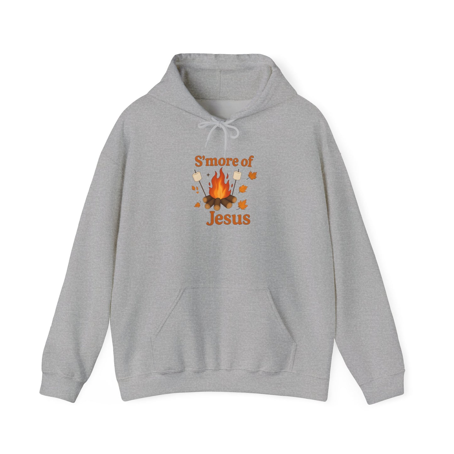Cozy Christian Hoodie, S'more of Jesus Sweatshirt, Perfect for Bonfires, Faith-Based Gift, Unisex Comfort Apparel