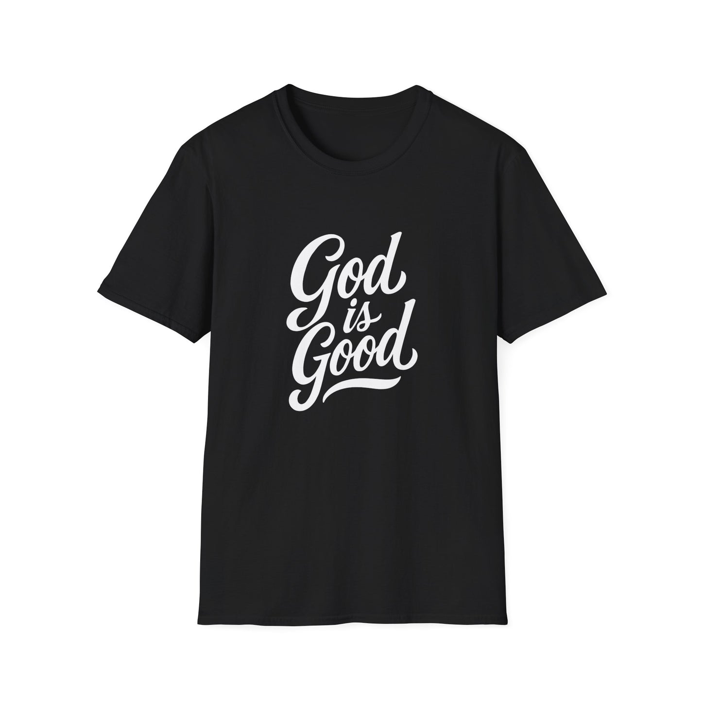 God is Good Graphic Tee | Unisex Softstyle T-Shirt | Faith-Based Apparel for Everyday Wear, Gift for Believers, Inspirational Fashion