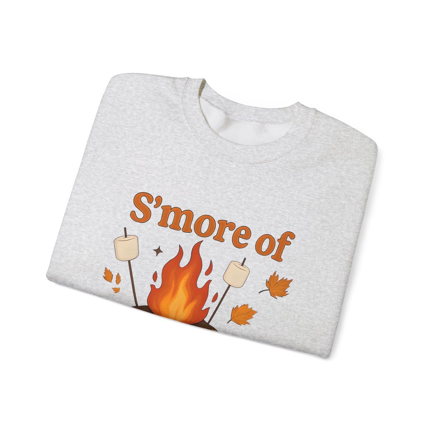 Cozy Autumn Crewneck Sweatshirt - S'more of Jesus, Fall Fashion, Religious Gift, Christian Apparel, Harvest Celebration, Thanksgiving