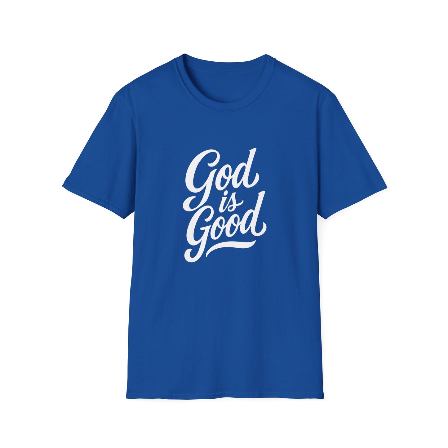 God is Good Graphic Tee | Unisex Softstyle T-Shirt | Faith-Based Apparel for Everyday Wear, Gift for Believers, Inspirational Fashion