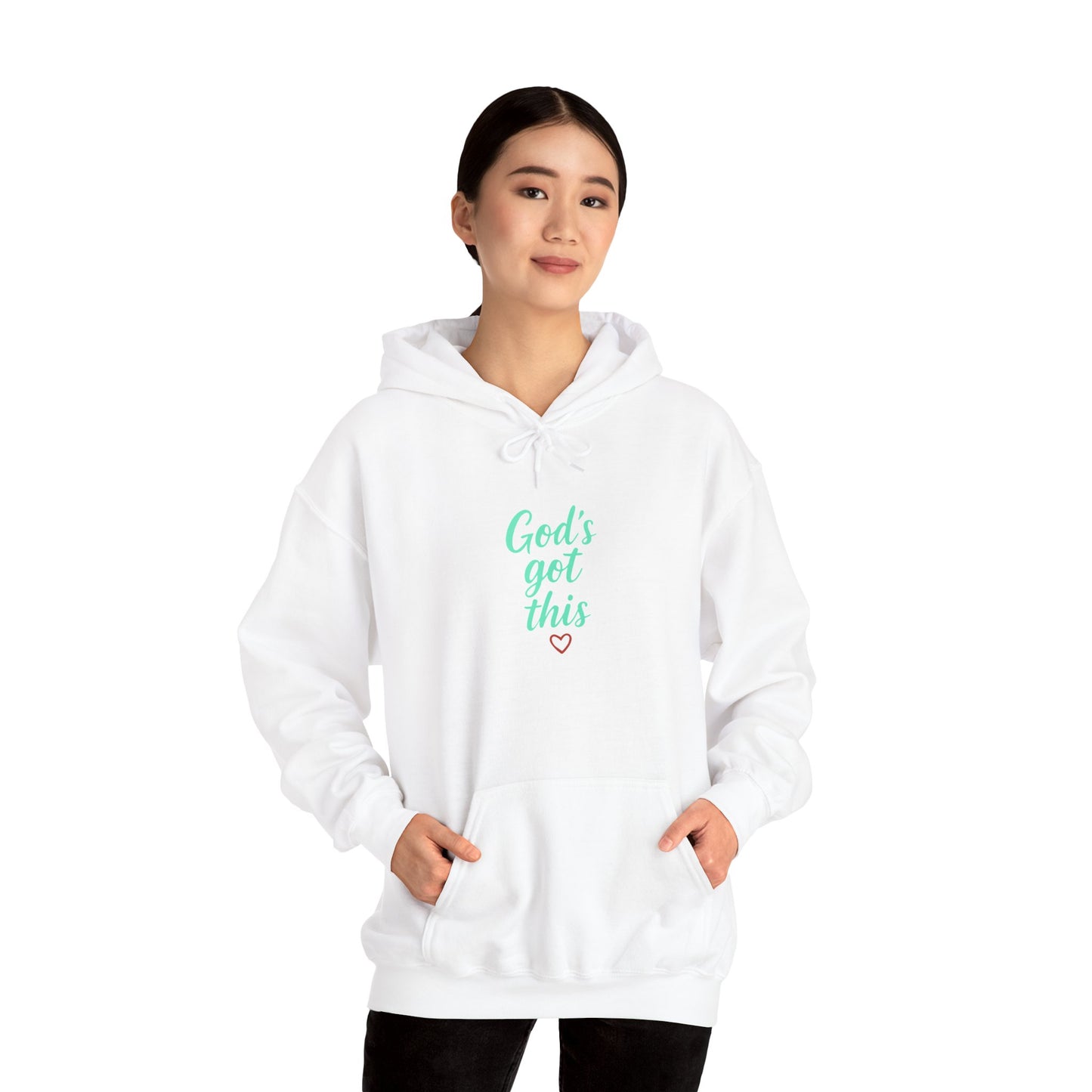 Inspirational Hooded Sweatshirt: God's Got This, Cozy Gift, Faith Apparel, Unisex Casual, Everyday Comfort, Uplifting Wear