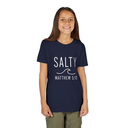 Salty Youth Tee - Spiritual, Fun, Summer Vibe, Perfect for Beach Days, Gifts, and Faith Celebrations