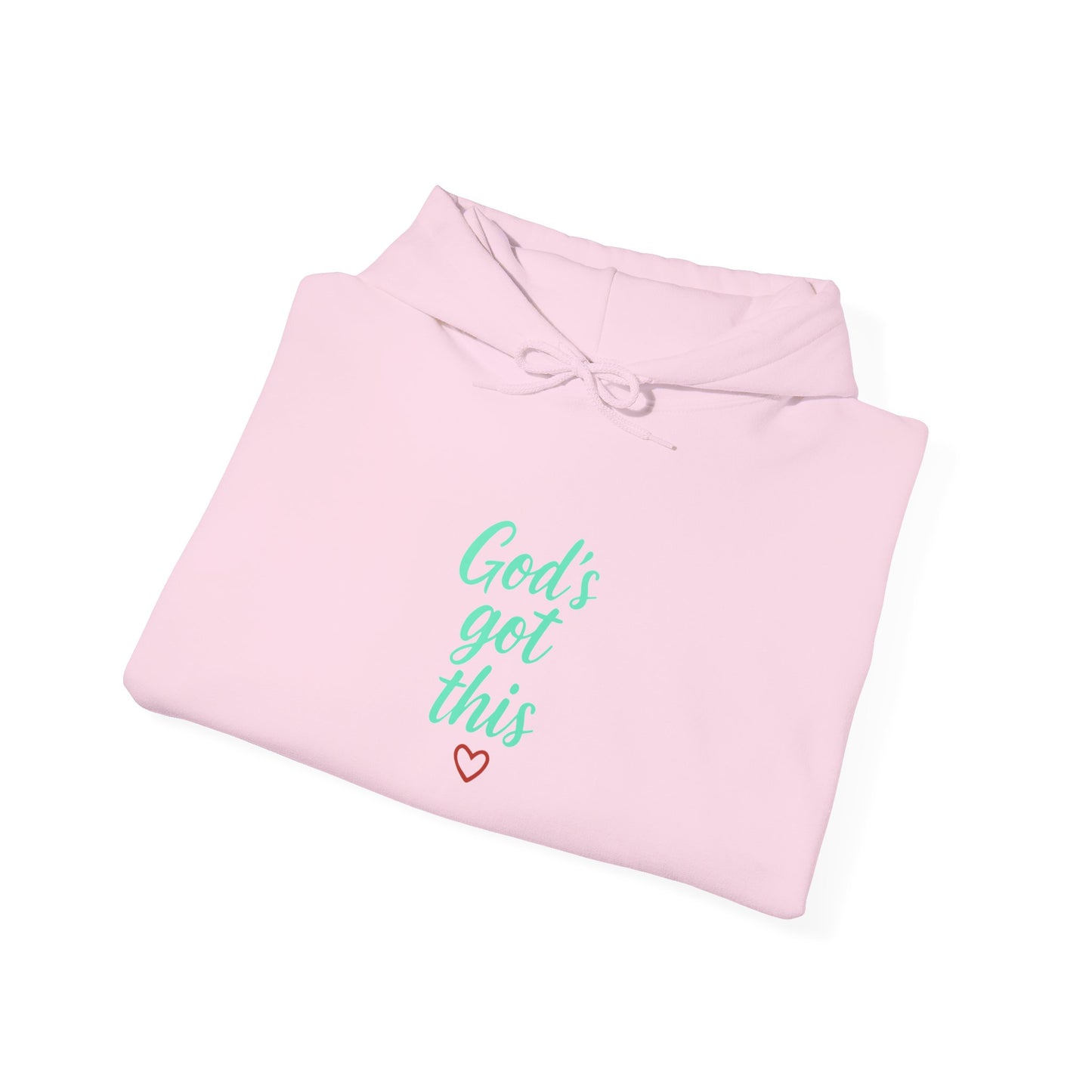 Inspirational Hooded Sweatshirt: God's Got This, Cozy Gift, Faith Apparel, Unisex Casual, Everyday Comfort, Uplifting Wear