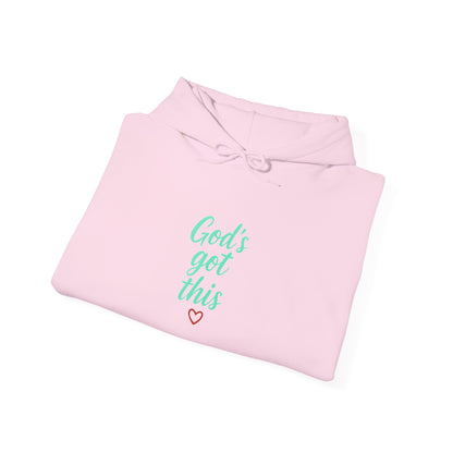 Inspirational Hooded Sweatshirt: God's Got This, Cozy Gift, Faith Apparel, Unisex Casual, Everyday Comfort, Uplifting Wear