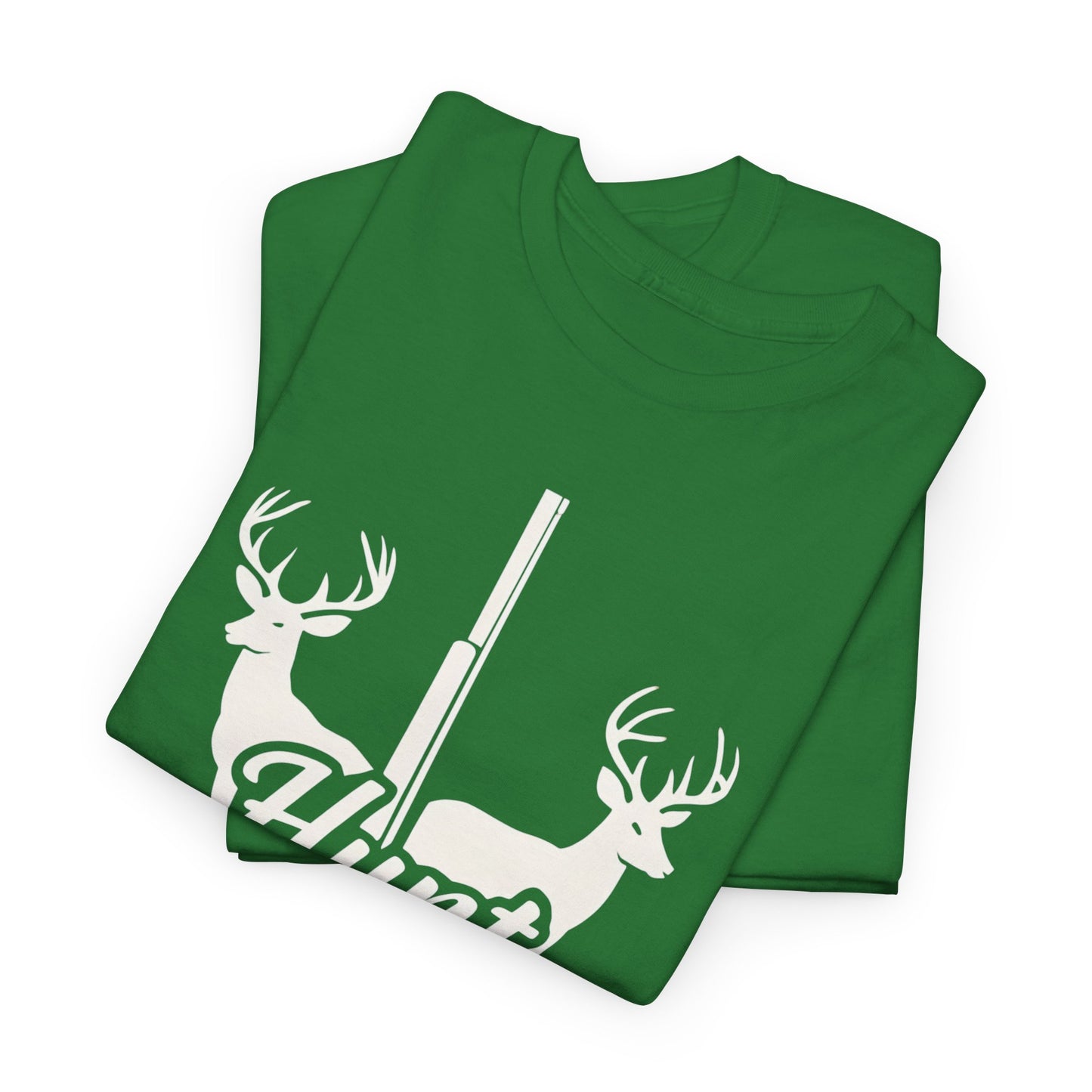 Unisex Heavy Cotton Tee - Hunt Design, Perfect for Outdoors Lovers, Hunting Season, Casual Wear, Gift for Hunters