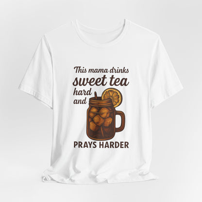 Sweet Tea Mama Tee - Unisex Jersey Short Sleeve T-Shirt, Sweet Tea Lovers Gift, Summer Vibes, Casual Wear, Family Gatherings