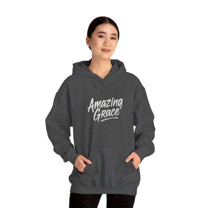 Amazing Grace Hoodie, Inspirational Sweatshirt, Faith-Based Apparel, Cozy Gift for Her, Unisex Spiritual Hoodie