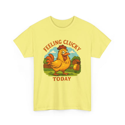 Feeling Clucky Tee, Cute Chicken Graphic Shirt, Funny Farm Animal T-Shirt, Gifts for Chicken Lovers, Casual Humor Apparel, Spring [...]