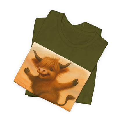 Joyful Heifer Unisex Tee - Perfect for Cow Lovers, Farm Life, Everyday Wear, Gifts, and Celebrations!