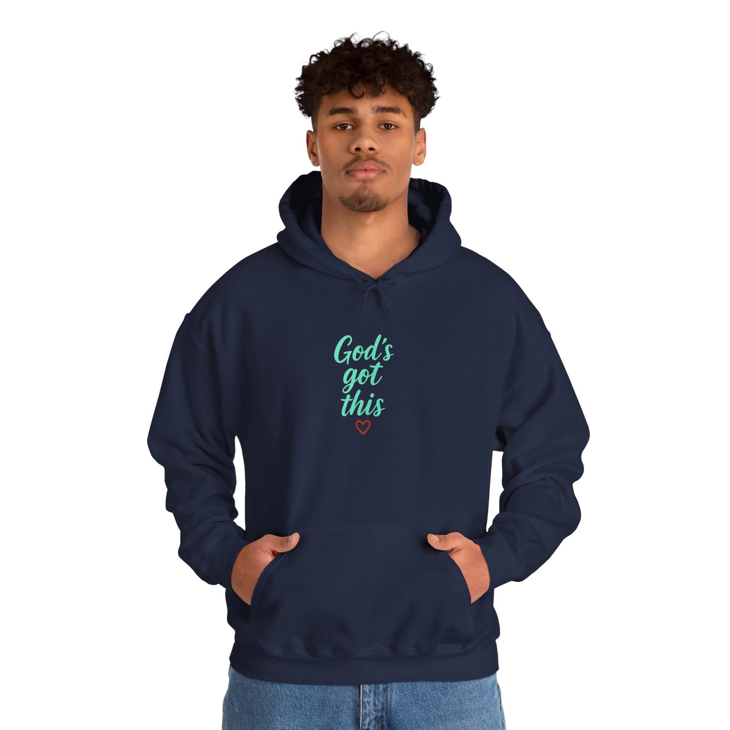 Inspirational Hooded Sweatshirt: God's Got This, Cozy Gift, Faith Apparel, Unisex Casual, Everyday Comfort, Uplifting Wear