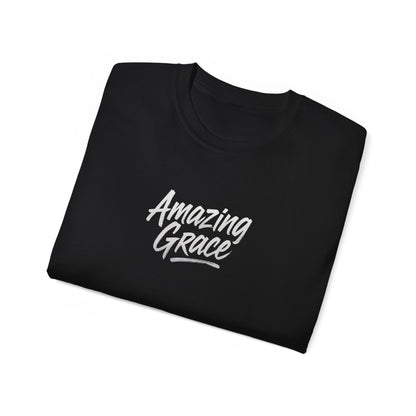 Amazing Grace Unisex Cotton Tee - Faith-Inspired, Spiritual Gift, Everyday Wear, Church Events, Inspirational Top