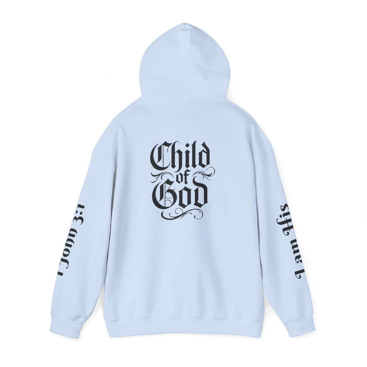 Child of God Hoodie | Unisex Heavy Blend Hooded Sweatshirt for Faith, Spirituality, Gifts, Church, Everyday Wear