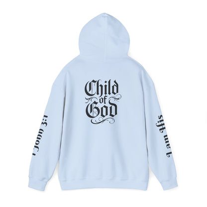 Child of God Hoodie | Unisex Heavy Blend Hooded Sweatshirt for Faith, Spirituality, Gifts, Church, Everyday Wear