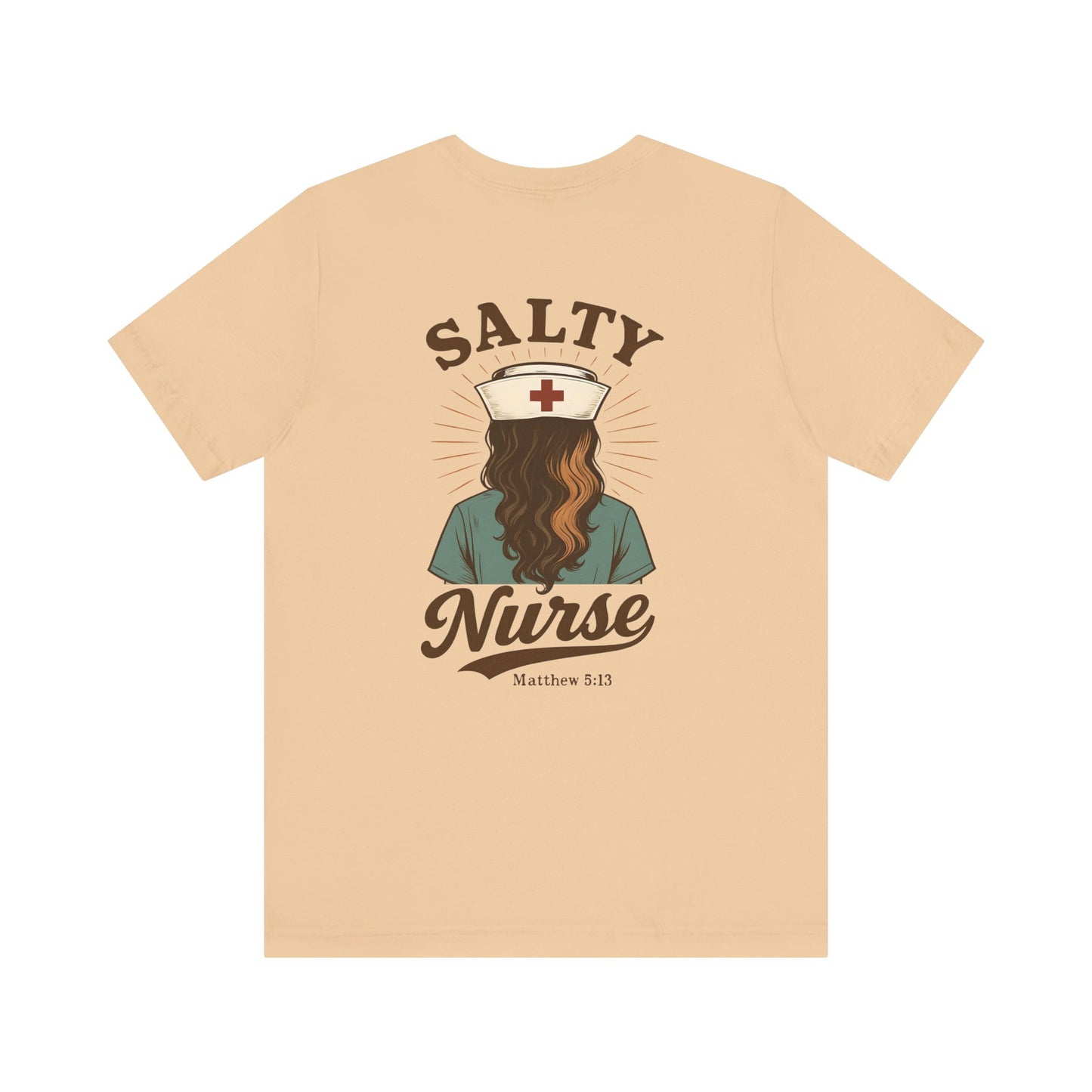 Salty Nurse Unisex Tee | Funny Nurse Shirt, Medical Apparel, Nurse Gift, Appreciation Gift, Healthcare Humor Tee