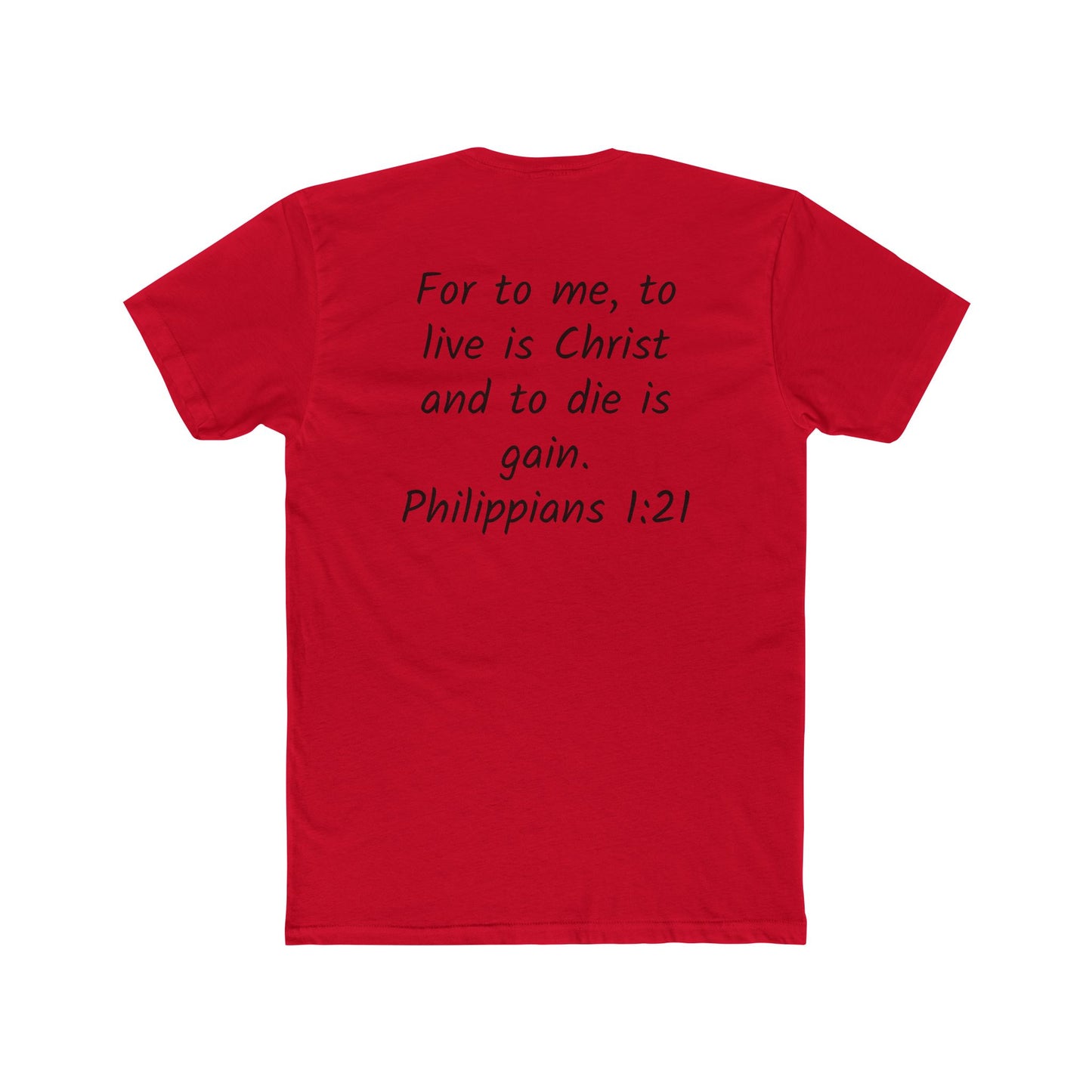 Inspirational Christian Crew Tee, Faith T-Shirt, Bible Verse Shirt, Gift for Believers, Casual Everyday Wear