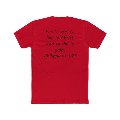 Inspirational Christian Crew Tee, Faith T-Shirt, Bible Verse Shirt, Gift for Believers, Casual Everyday Wear