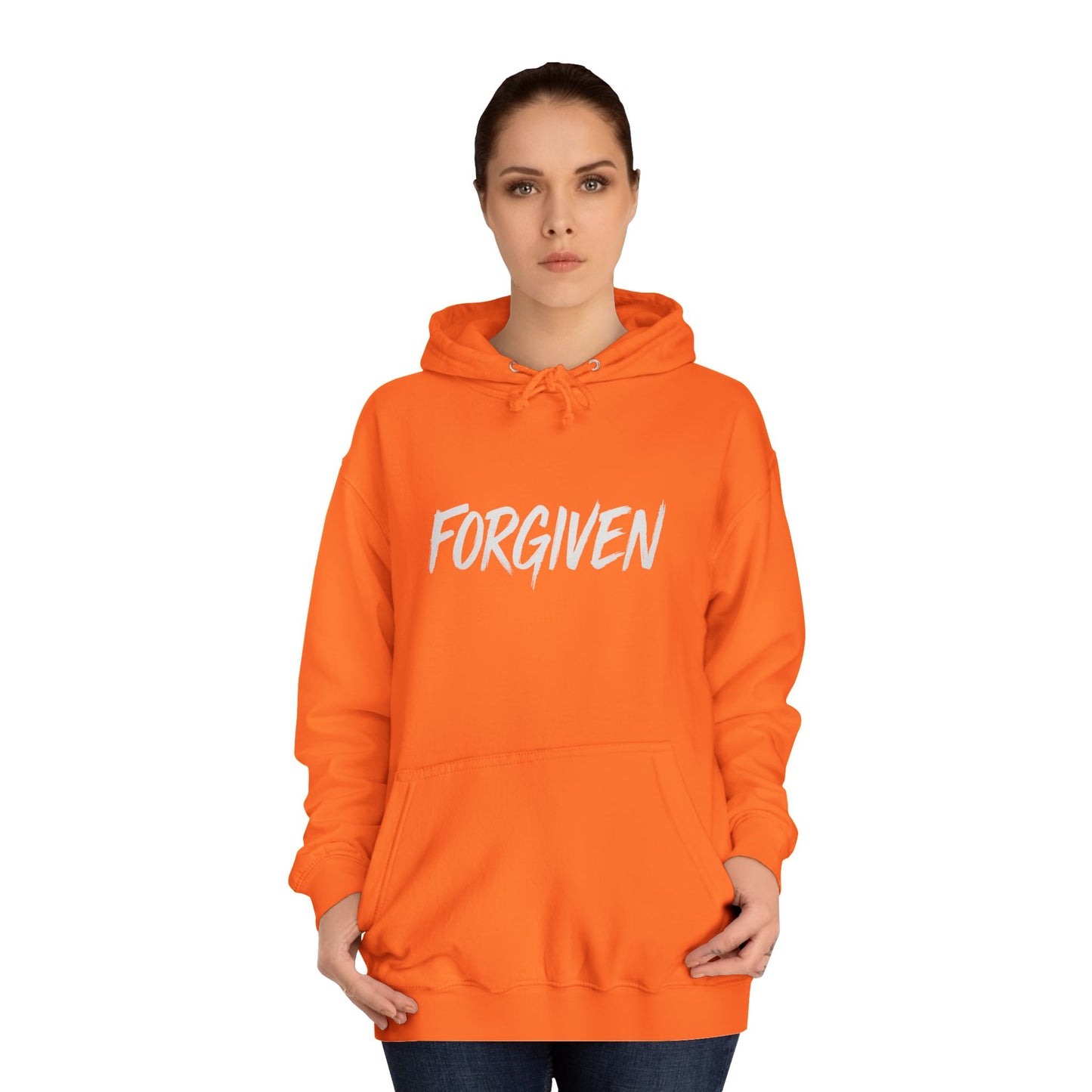 Forgiven Unisex College Hoodie - Cozy Spirit Wear, Perfect for Students, Gifts for College Graduates, Casual Everyday Wear, Fall and [...]