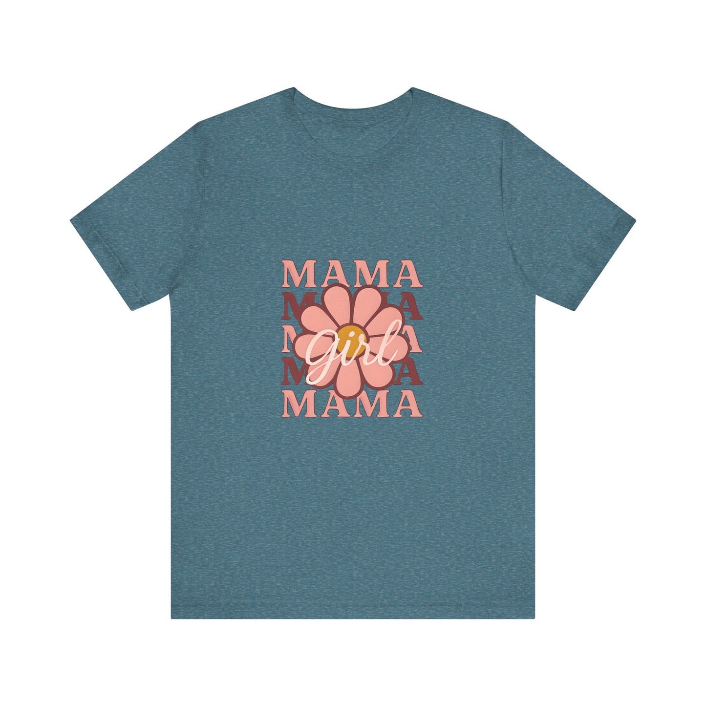 Chic Mama Graphic Tee, Floral Shirt for Moms, Mother's Day Gift, Casual Wear, Trendy Outfit, Birthday Present