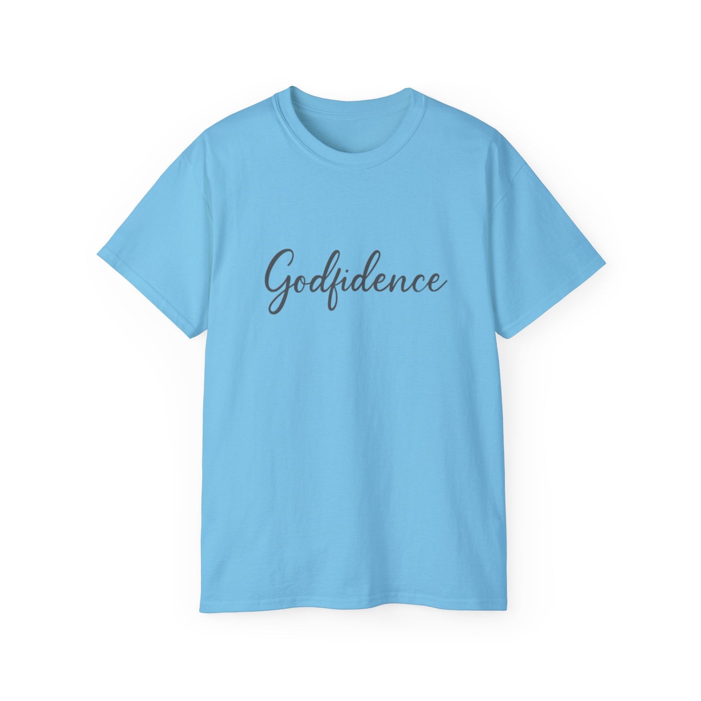 Godfidence Unisex Ultra Cotton Tee - Inspirational T-Shirt, Motivational Gift, Faith Apparel, Spiritual Wear, Casual Top