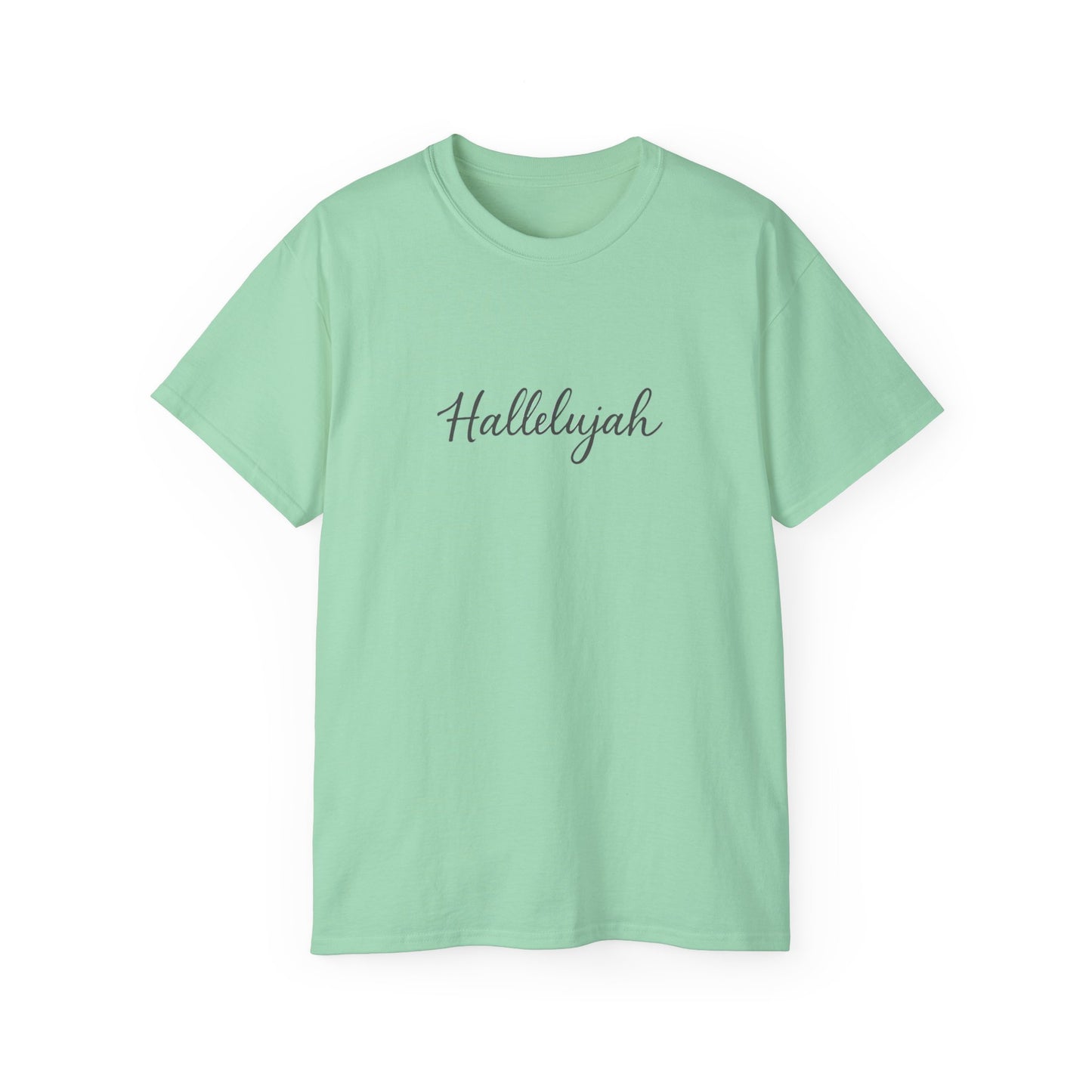 Hallelujah Unisex Ultra Cotton Tee - Casual Graphic Shirt, Faith-Based Apparel, Gifts for Christian Friends, Spring Fashion, [...]