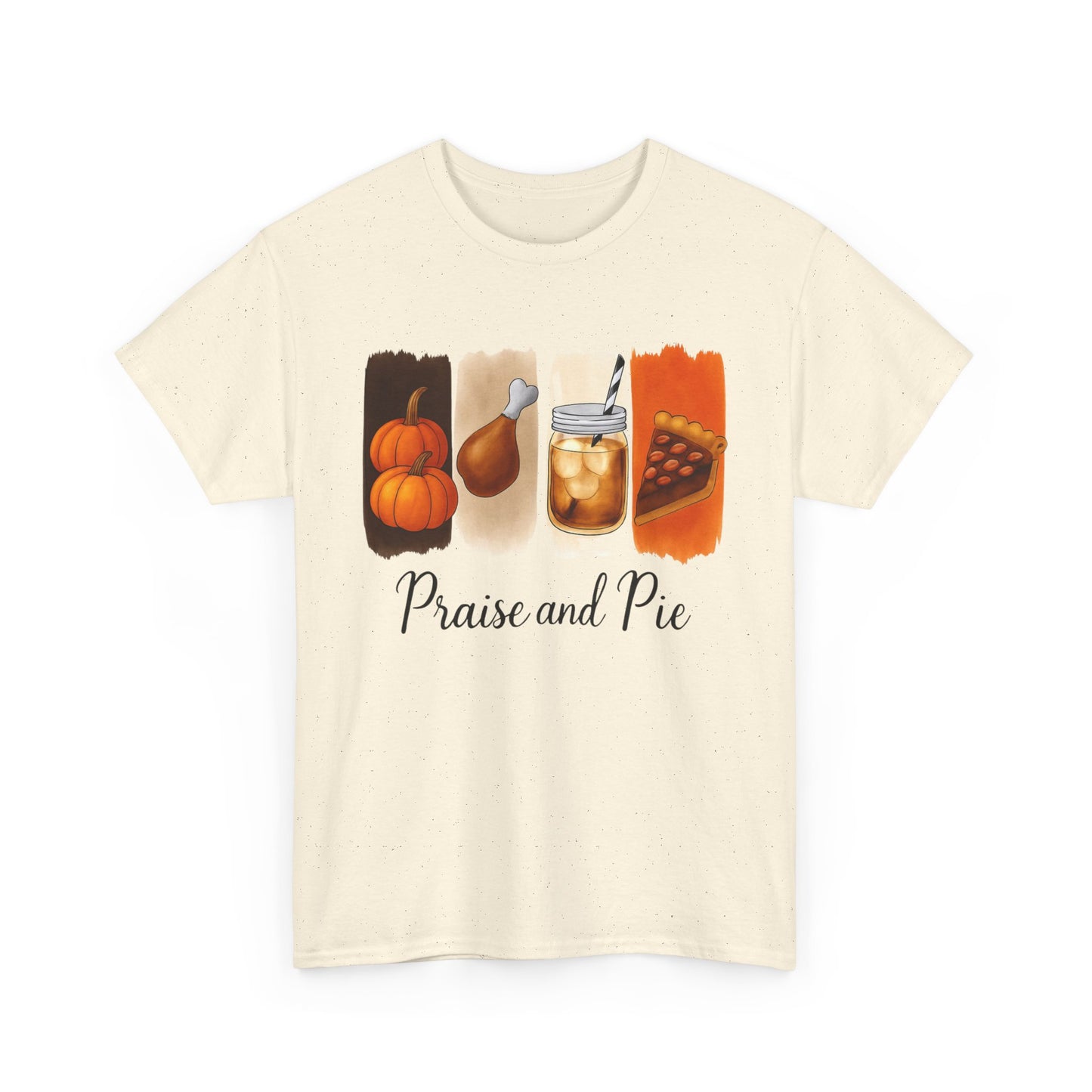 Thanksgiving Vibes Tee, Unisex Heavy Cotton Tee, Fall T-Shirt, Family Gathering Shirt, Seasonal Apparel, Casual Outfit