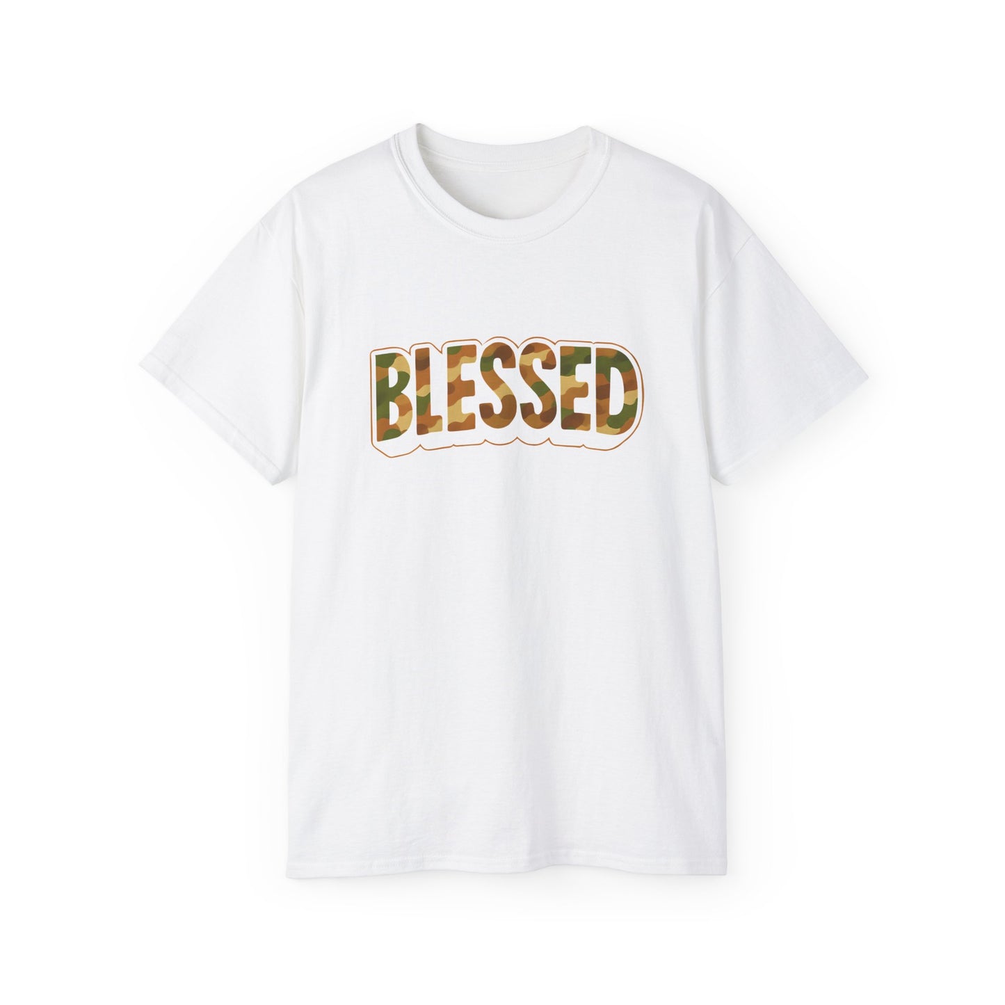 Blessed Unisex Ultra Cotton Tee - Casual T-Shirt for Faith, Inspirational Gift, Daily Wear, Christian Apparel, Spiritual Motivation