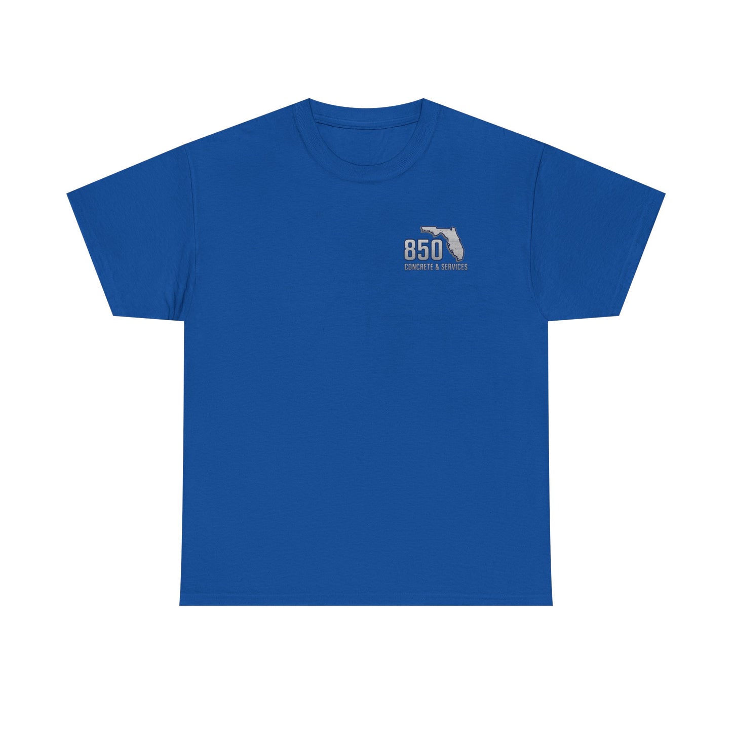Custom Unisex Heavy Cotton Tee with Business Logo, Perfect for Workwear, Gift for Contractors, Promotional Use, Branding, Florida Services